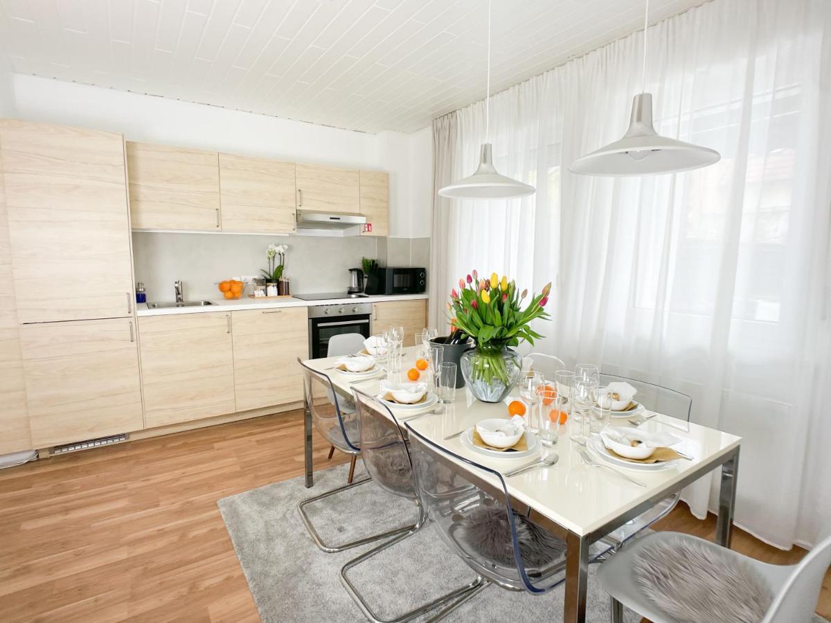M-Style 01 Apartment Mit Terrasse Und Gasgrill, 24H Self-Check-In, Free Parking, Netflix Norimberga Esterno foto